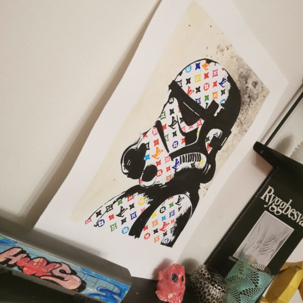 Rizzed up trooper A3 print Limited edition No. 1-50 - Bild 2