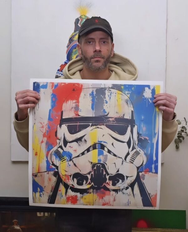 Street trooper 50*50cm Limited edition 1-50 - Bild 2