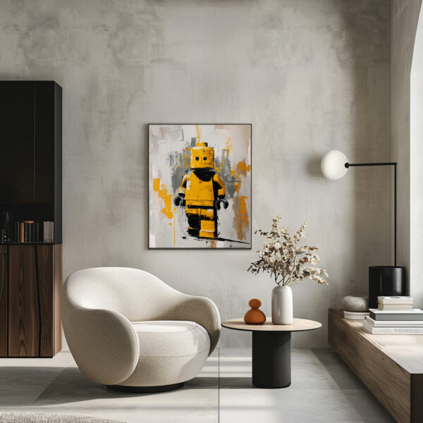 Legoboy 58*73 CM A1 Limited edition 1-50 - Bild 2