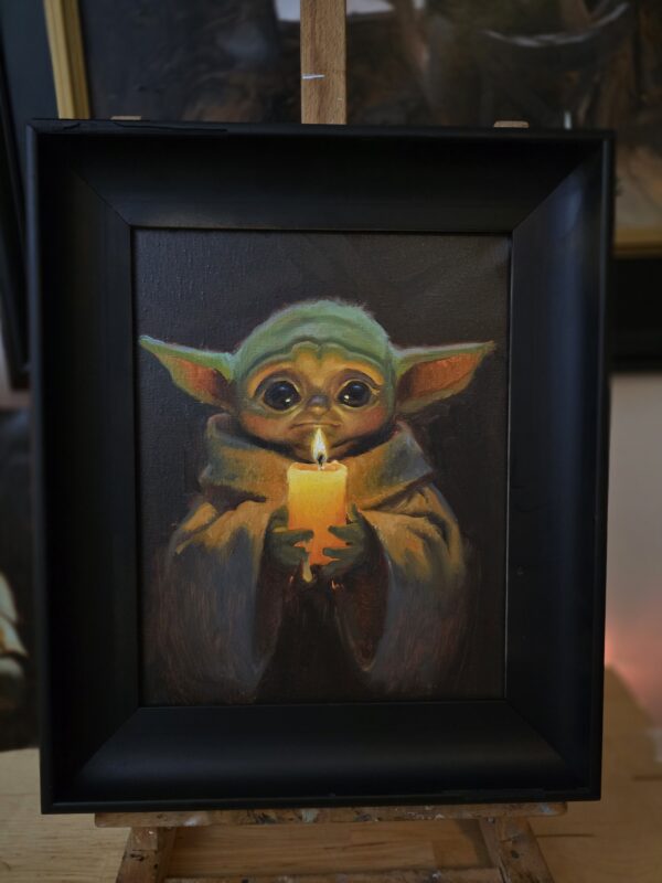 Candle Yoda