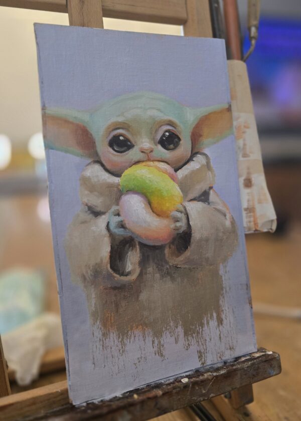 Rainbow doknot Yoda - Bild 2