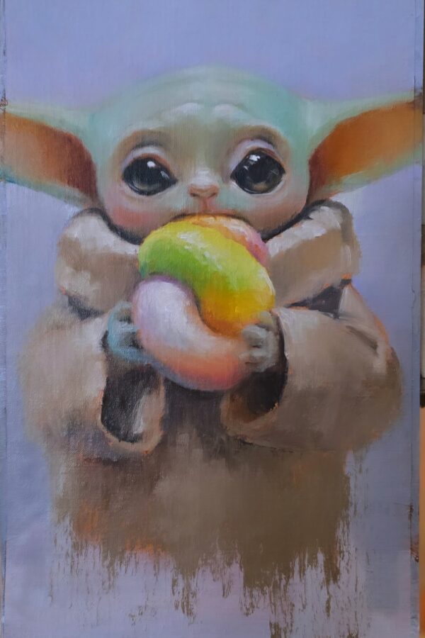 Rainbow doknot Yoda